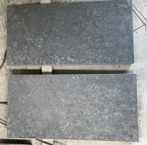 flamed basalt tile and pavers