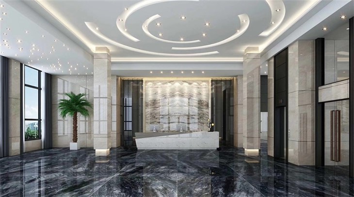 Black Natural Stone Floor Tiles