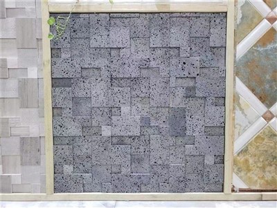 Подредени каменни плочки